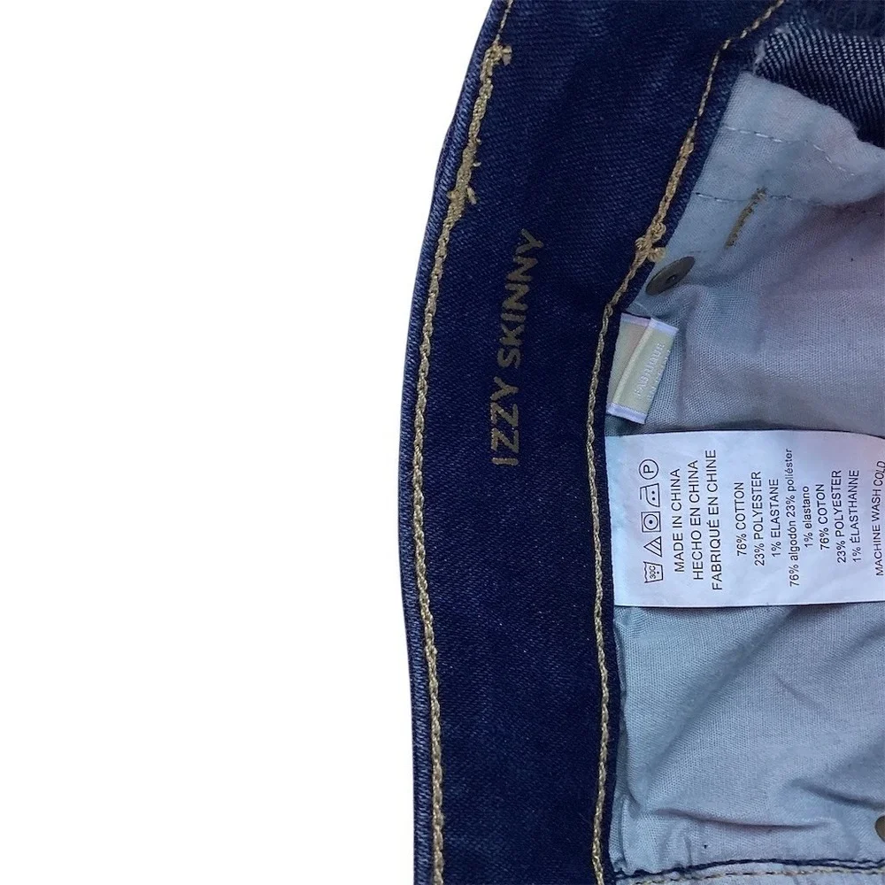 Michael Kors‎ Jeans Womens Size 10 Dark Wash Blue Skinny Stretch 5-Pocket